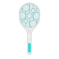 mosquito swatter killer led light tennis bat hand held racket rechargeable electric fly insect racket zapper killer new