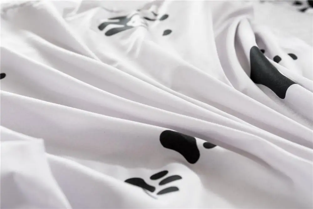 Постельное белье с белой пандой постельное в скандинавском стиле простой