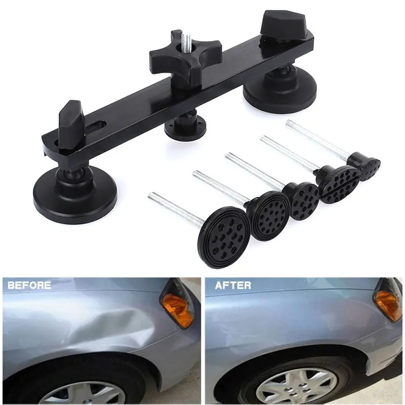 Car Body Dent Repair Pulling Bridge Tool Durable Automobile Door Tools Kits Puller Kit Black Universal | Автомобили и мотоциклы