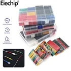 Термоусадочные трубки, набор термостойких трубок в ассортименте, полиолефиновые изоляционные трубки для электропроводов 2:1