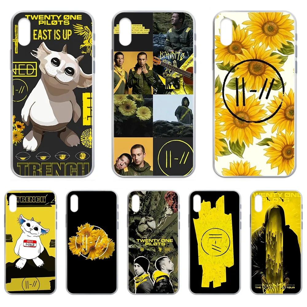 Twenty one pilots Alternative Rock Band чехол для телефона iphone 4 4S 5 5C 5S 6 6S PLUS 7 8 X XR XS 11 PRO SE 2020