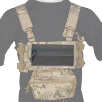 2021 new tactical chest rig hanging mini candy pouch 7 87x4 13 inch mk4 mk3 vest micro bag portable storage nylon with velcro