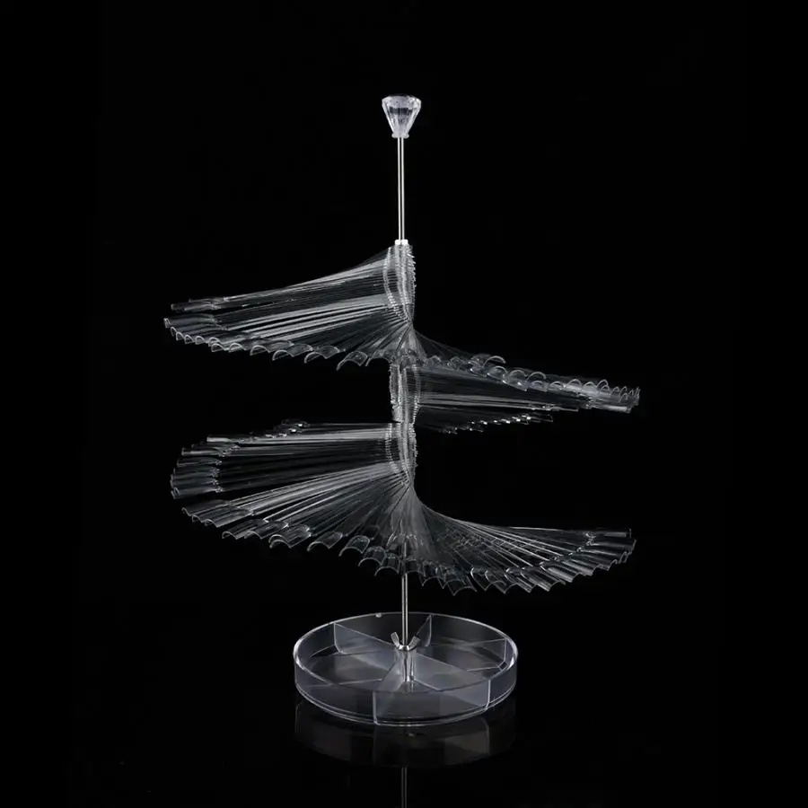 120 палочек для дизайна ногтей витрина спиральные накладные ногти