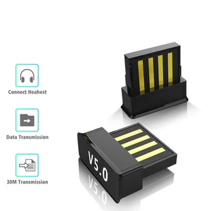 USB Bluetooth адаптеры BT 5,0 USB беспроводной компьютерный адаптер аудио приемник передатчик Dongles ноутбук наушники BLE мини-отправитель