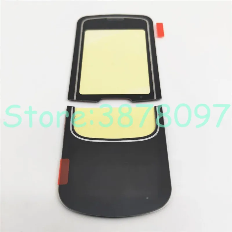 Высококачественные черные линзы для Nokia 8600 ЖК экран стеклянные и клавиатура с