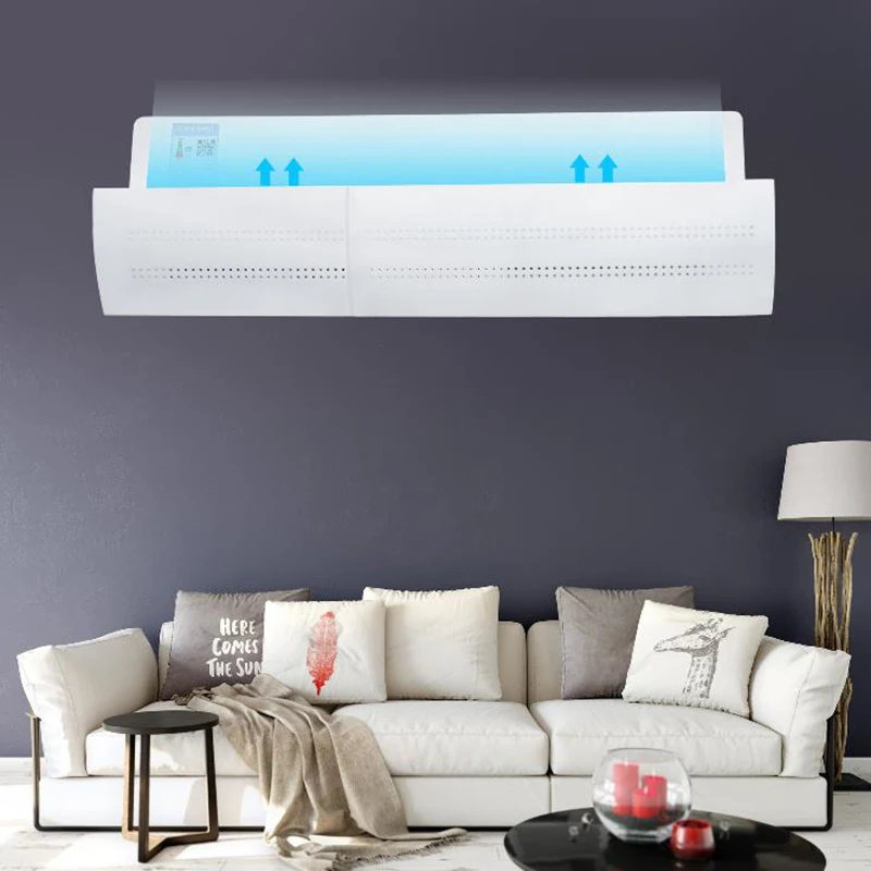 Новый домашний Регулируемый Чехол для кондиционера наружный анти прямой выдув