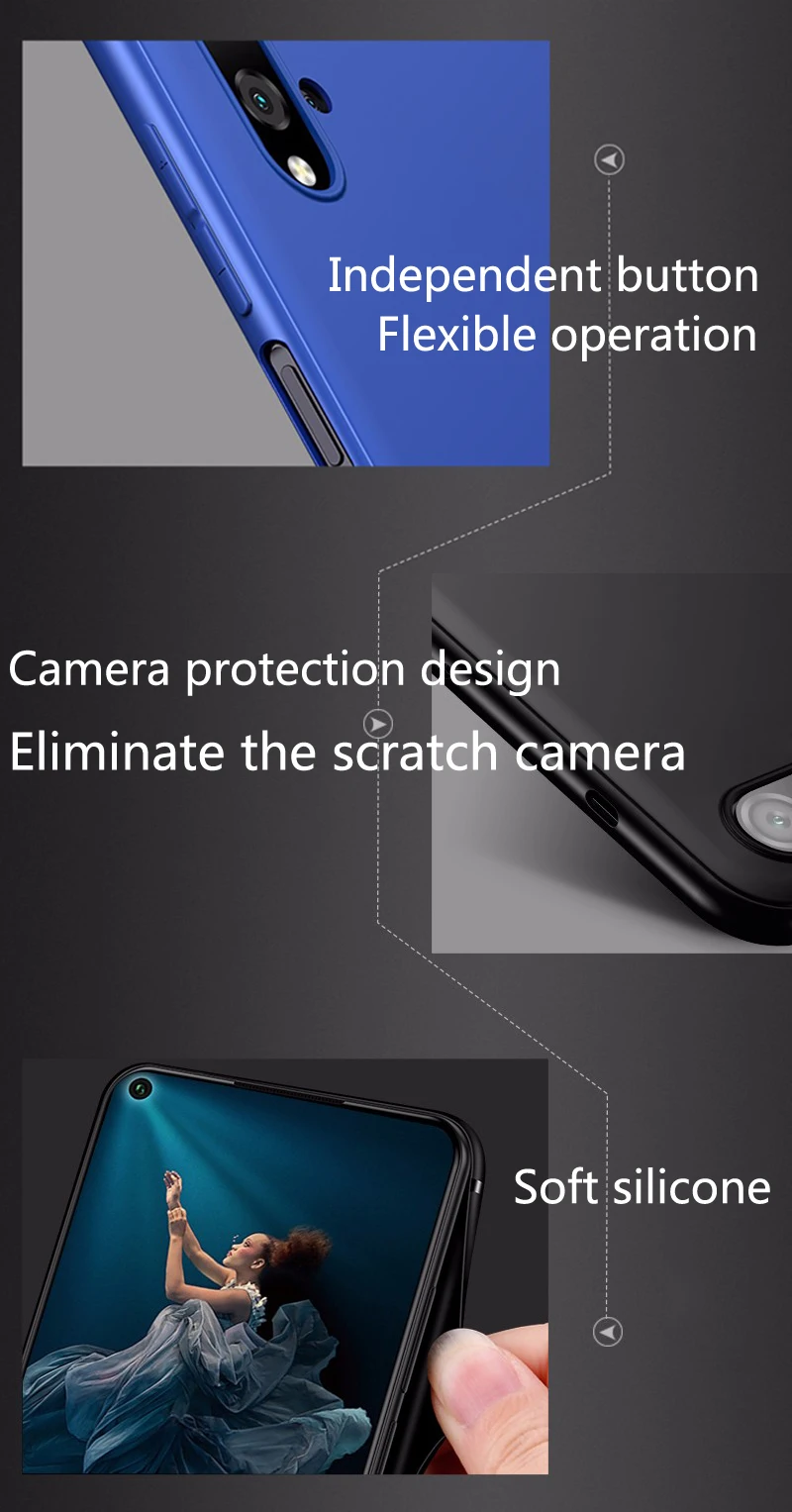 Чехол для huawei honor 20, матовый, для honor 20, чехол, TPU, силиконовый, мягкий, Mofi, ультра тонкий защитный чехол, 6,26 дюймов, huawei honor 20, чехол