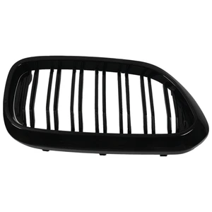 Front Bumper Kidney Grille Grill for BMW G30 G31 G38 5 Series 525I 530I 540I 550I with M-Performance Black Double Line Kidney Gr