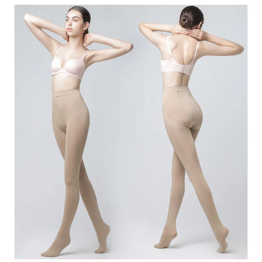 

Women Sexy Tights Autumn Winter Thick Warm Pantyhose High Elastic Stretchy Long Pantyhose Black Nylon Stockings Collant Femme