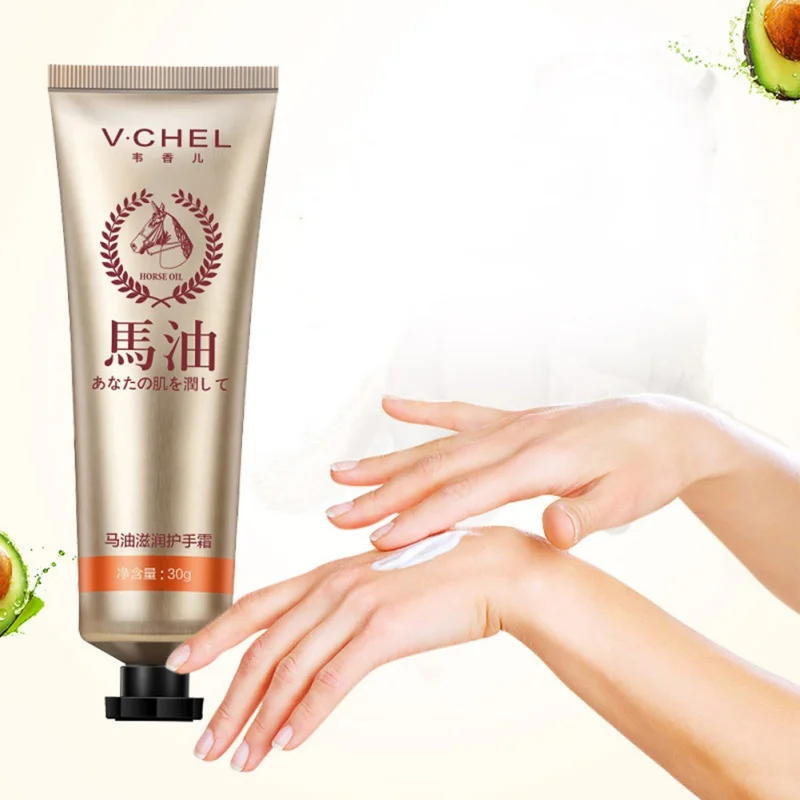 Крем для рук с лошадиным маслом увлажняющий питательный крем кожи против трещин