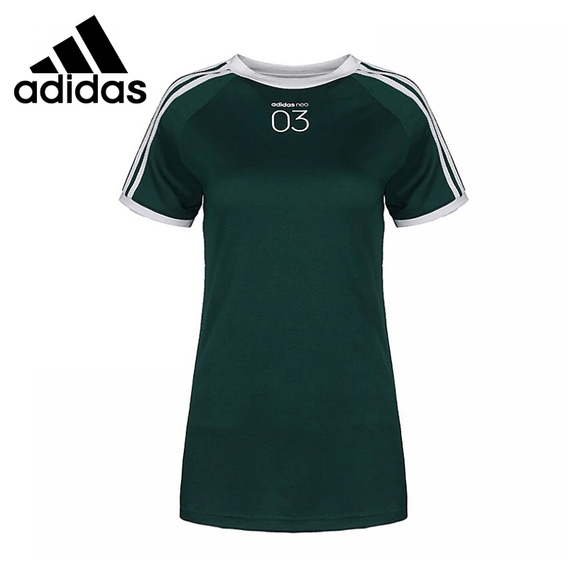 

Original New Arrival Adidas NEO W CS 3S Tee Women's T-shirts short sleeve Sportswear