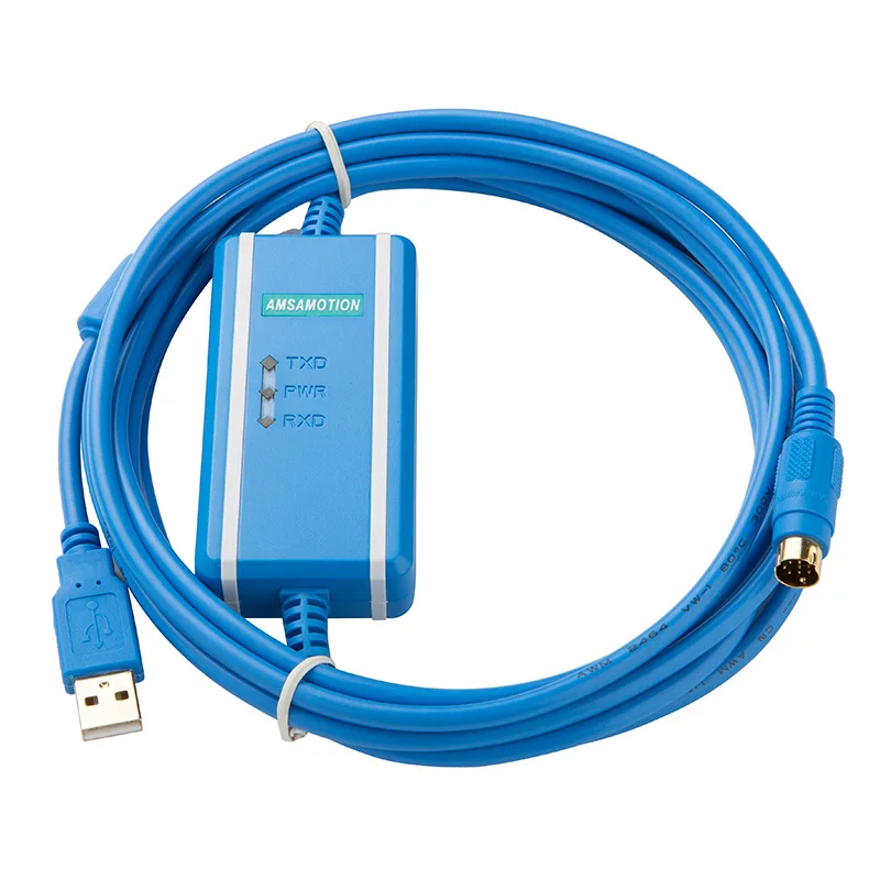 USBACAB230 Для Delta DVP ES EX EH EC SE SV SS PLC Кабель для программирования USB к RS232 адаптер Xinje XC/XD/XE