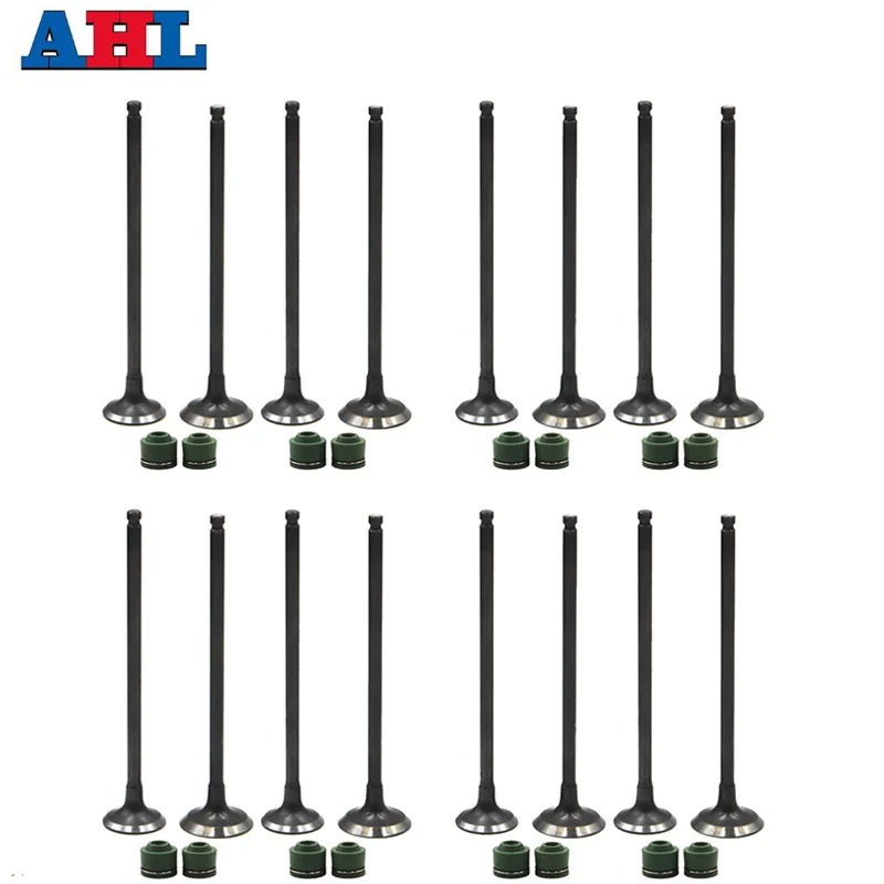 Впускной Выпускной клапан мотоцикла Уплотнители клапана для YAMAHA FZR250R 1989 1990 1991 1992