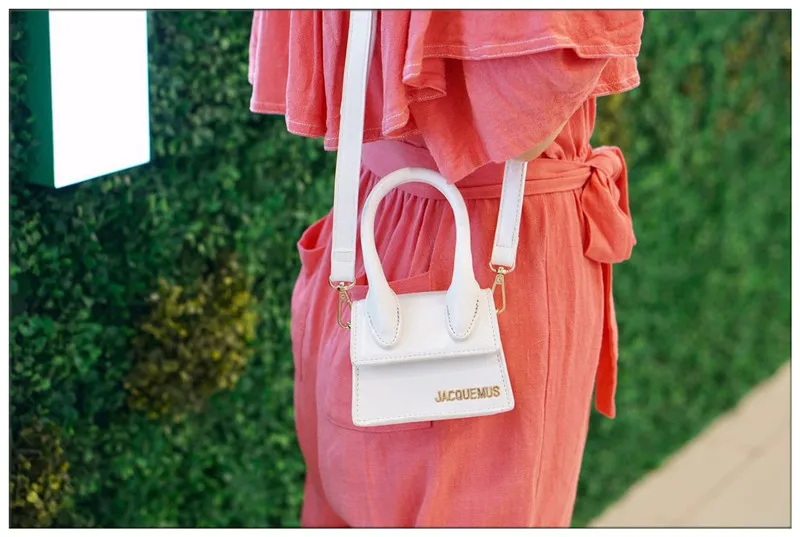 Jacquemus мини маленькая квадратная сумка через плечо, сумка через плечо, посылка, клатч, Женский дизайнерский кошелек, сумки для отдыха, Bolsos Mujer