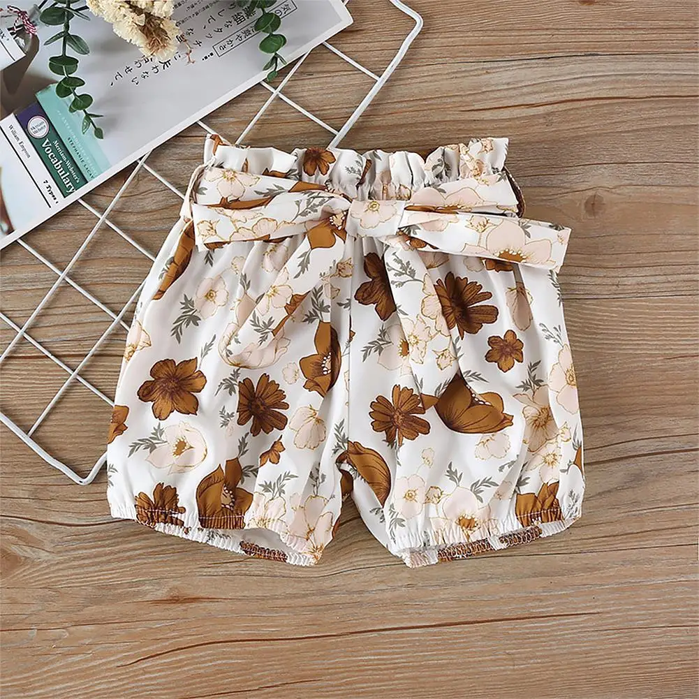 Вязаный комбинезон для маленьких девочек короткие штаны повязка на голову с