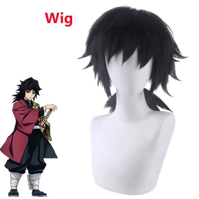 Anime Kimono Cosplay Demon Slayer Kimetsu no Yaiba Tomioka Giyuu Costume Adult Kids Halloween Clothes
