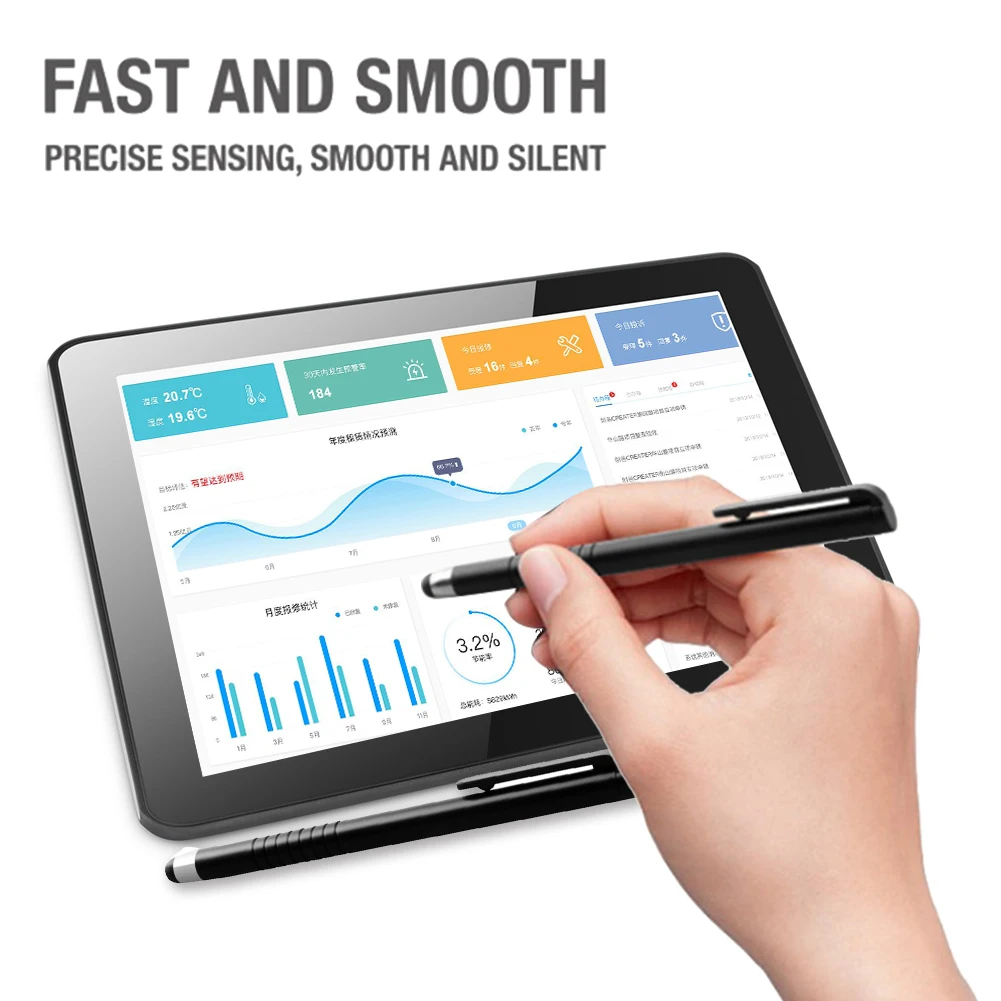 Емкостный сенсорный стилус для сенсорного экрана точная чувствительность