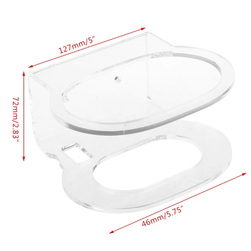 

For -Google Nest Audio Wall Mount Bracket Acrylic Stand Voice Assistants Compact Holder Bedroom Study Audio Mount