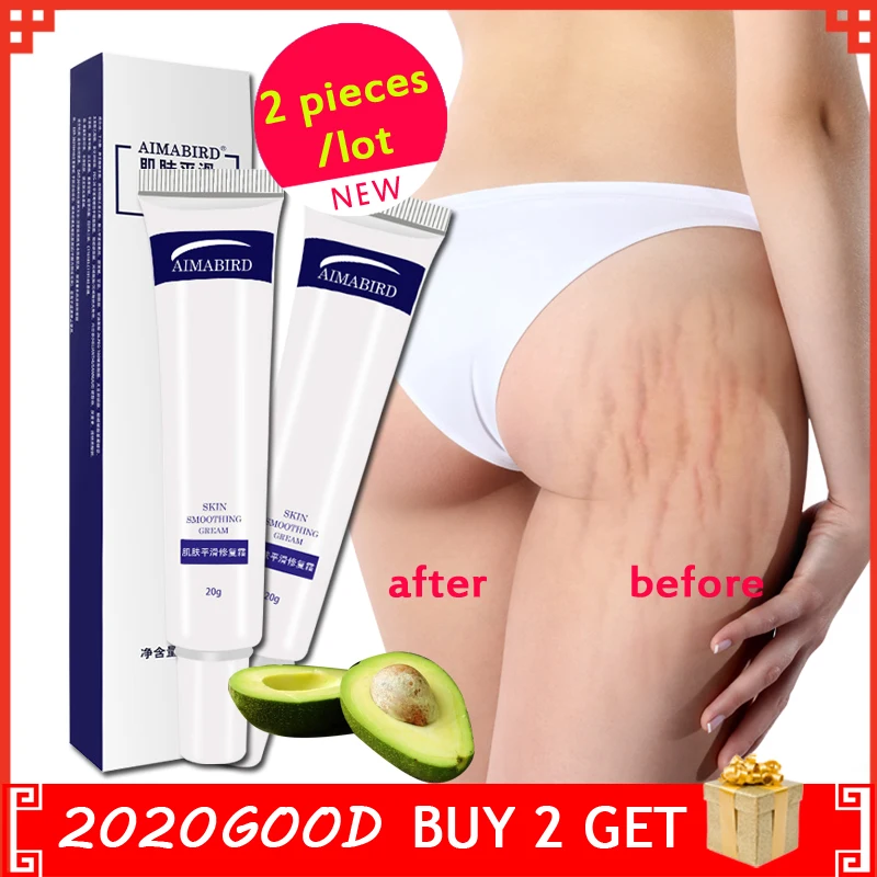 

2 шт., крем для снятия растяжек и растяжек кожи