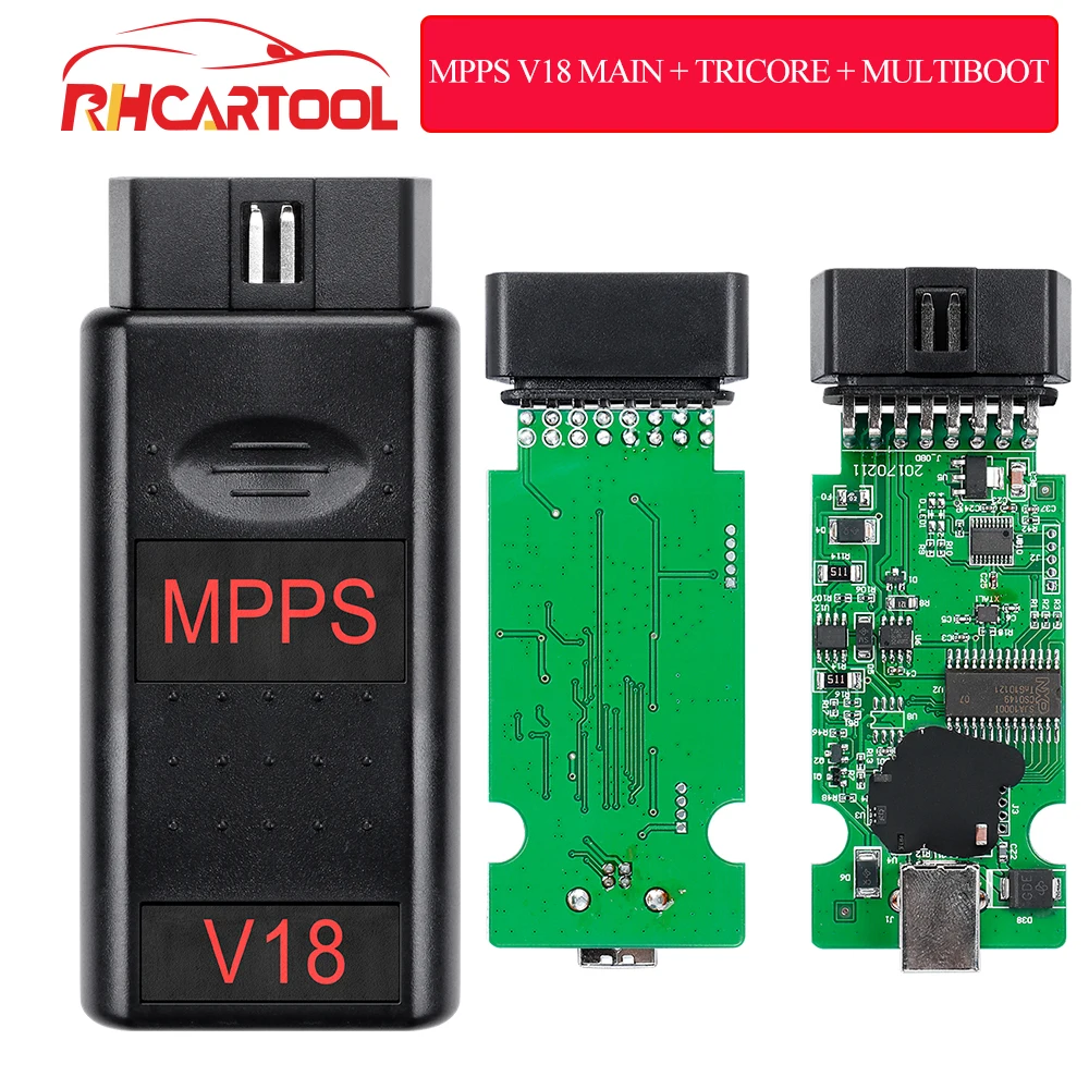 Автомобильные аксессуары MPPS V18 лучше чем V16/V13 версии V18.12.3.8 основной + TRICORE