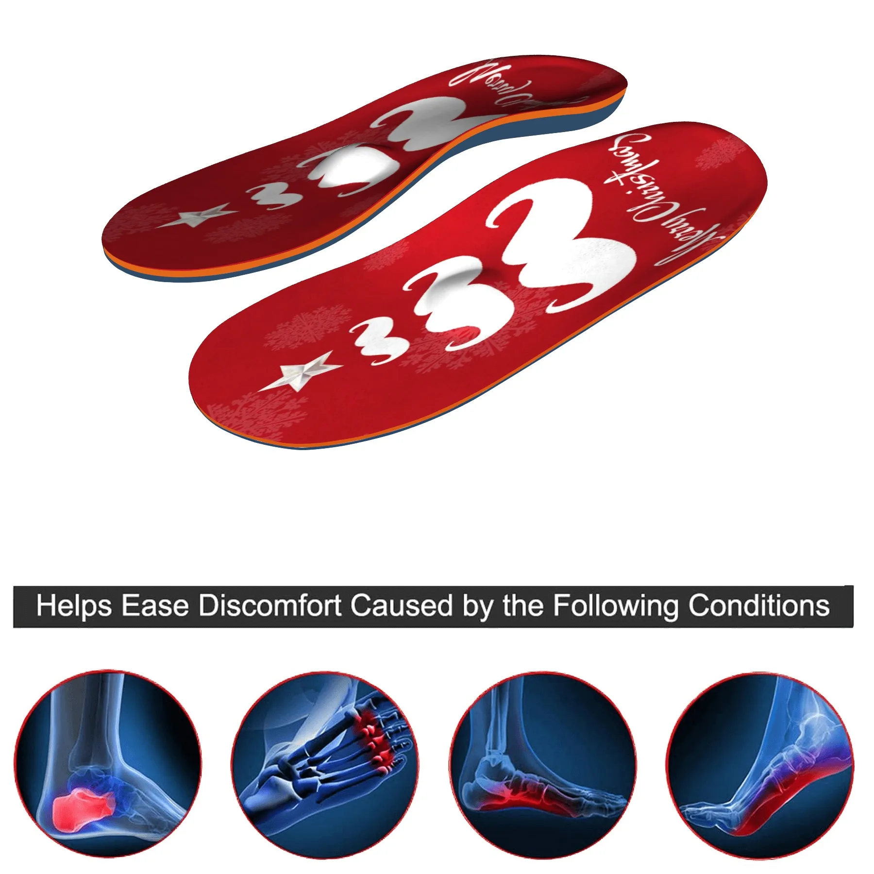 Plantar Fasciitis Orthopedic Insoles Template Arch Support Flat Feet Heel Pain Men Cushion Orthotics Sole Sneakers Shoes Inserts
