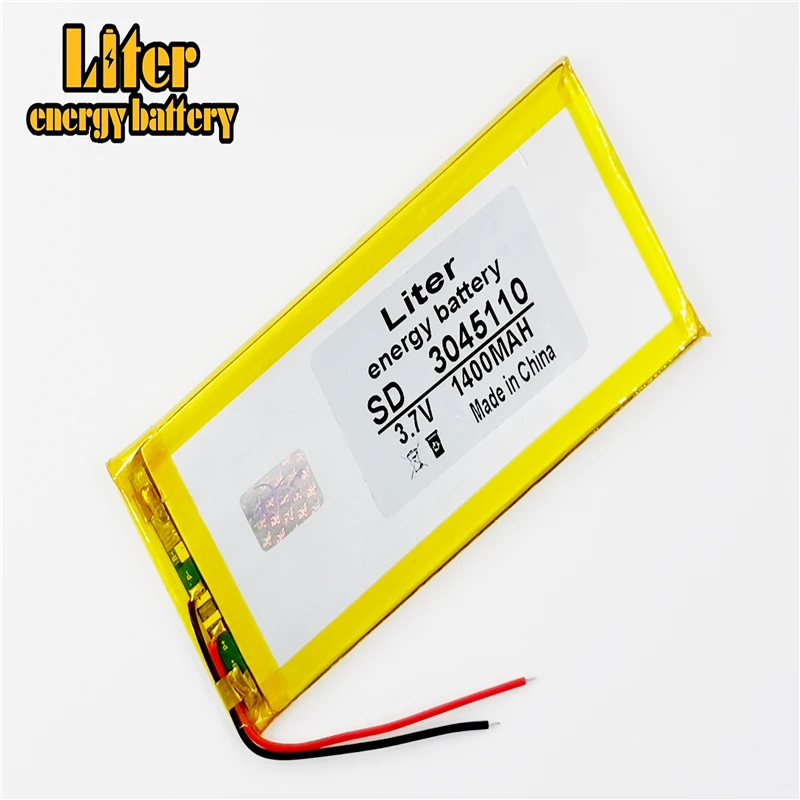3 7 V 1400mAH 3045110 полимерный литий ионный/литий ионный аккумулятор для модели