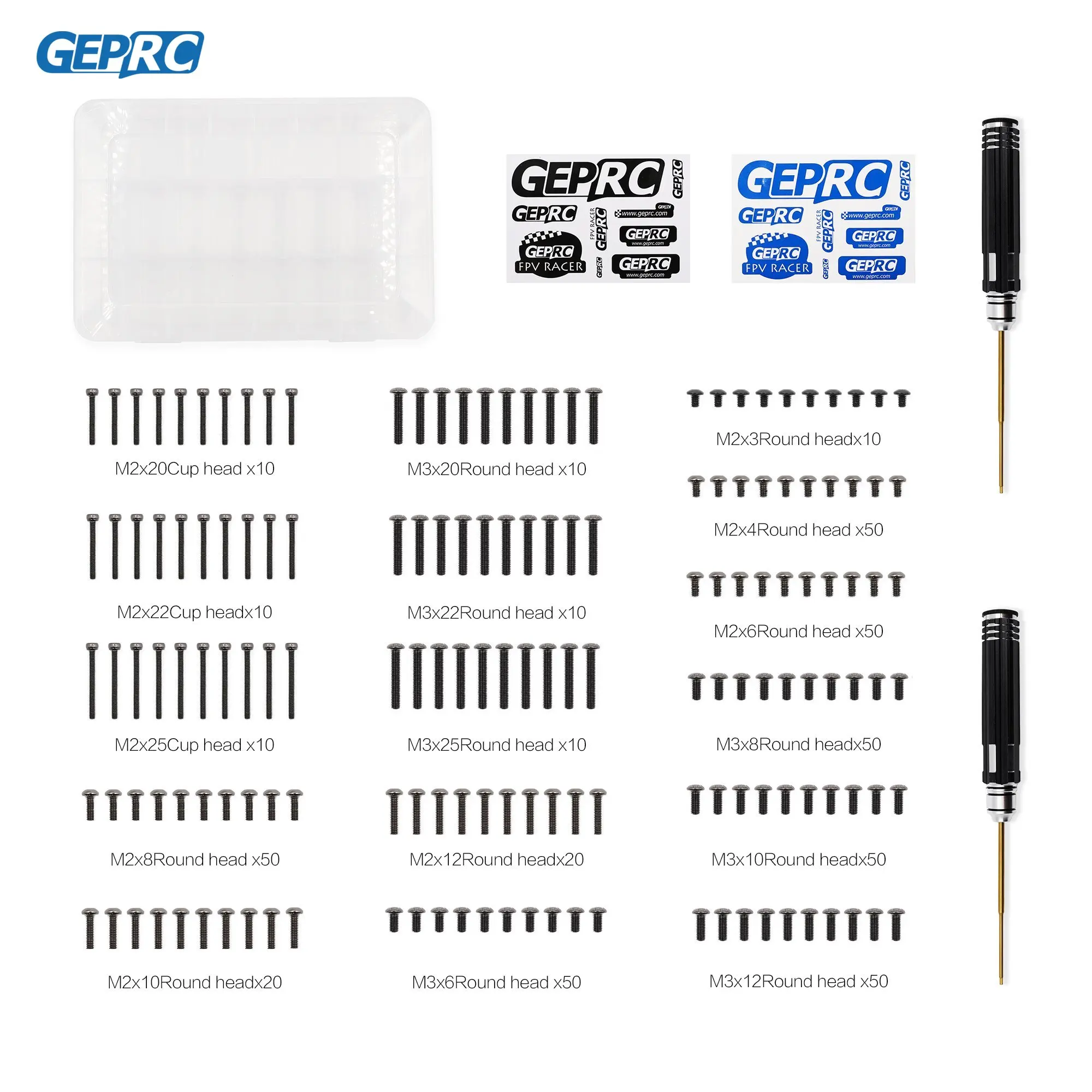 

GEPRC Universal Screw box for the installation of missing screws on the aircraft frame RC DIY FPV Quadcopter Accessories parts