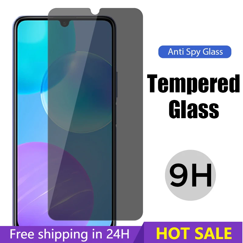 

Anti Peeping 9H Hardness Anti Fingerprint Tempered Glass for Redmi Note 9S 9 Pro 5G 4G 9T Toughed Glass for Redmi 9 9A 9C 8 8A