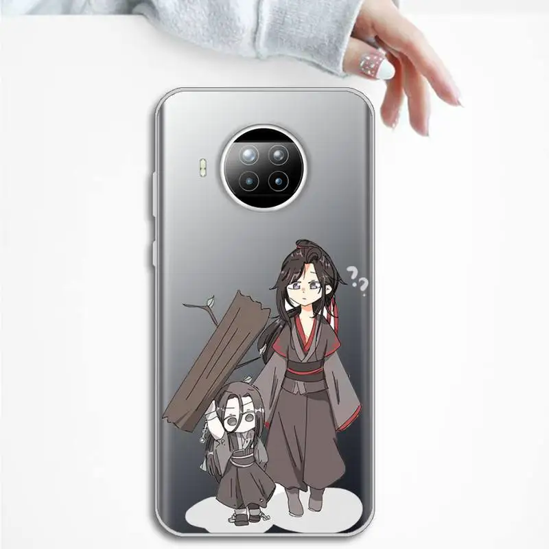 

Grandmaster Mo Dao Zu Shi MDZS Phone Case Transparent for Xiaomi mi Redmi note 10 t 8 9 pro lite 11 Samsung S 8 9 10 20