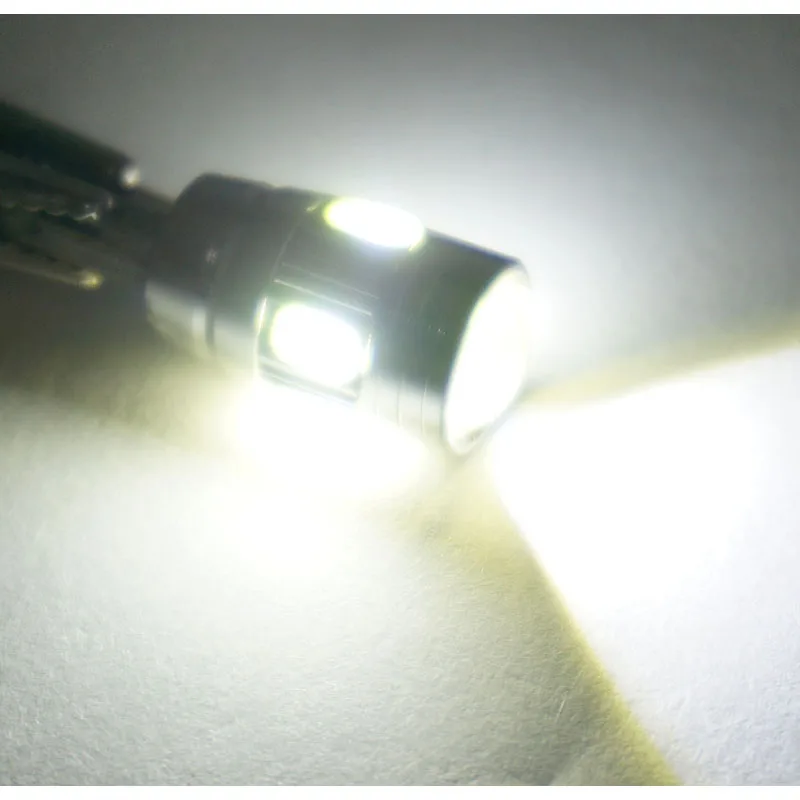 Светодиодный Canbus T10 W5W 4 шт. без ошибок для SAMSUNG 5630 SMD VW Golf 5 6 Polo Jetta Bora Passat 3C CC B7 Tiguan BMW