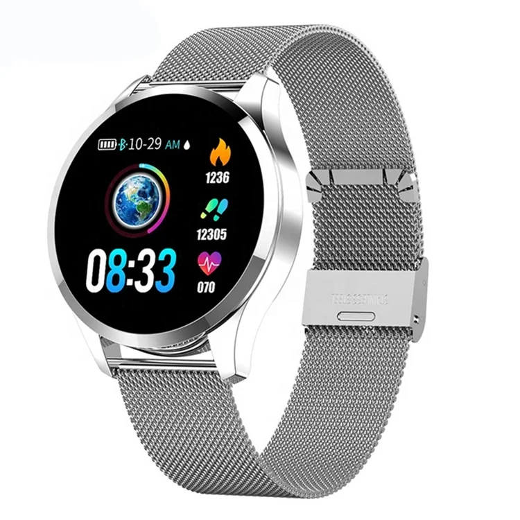 

Q9 Favorable Message Reminder leather smart watch Sport Control Music Smart Watch Band Q9