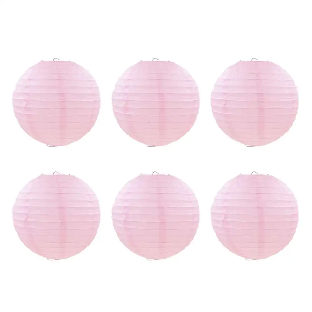 

6pcs 30cm Chinese Paper Lantern Wedding Party Supplies Home Decor Wedding Favors Holiday Wish Lanterns