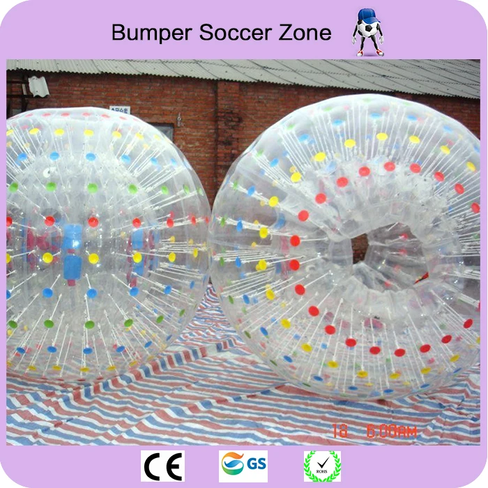 Бесплатная доставка Зорб мяч 2 5 м человеческий хомяк 0 8 мм ПВХ материал надувной