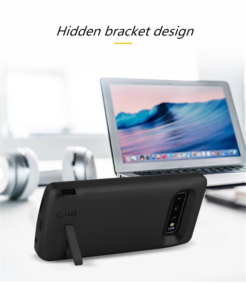 

NTSPACE Portable Power Bank Case For Samsung Galaxy S10 5G Battery Case 6500mAh External Charging Battery Powerbank Cover