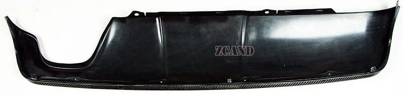 Задний диффузор из настоящего углеродного волокна одиночная выхлопная система