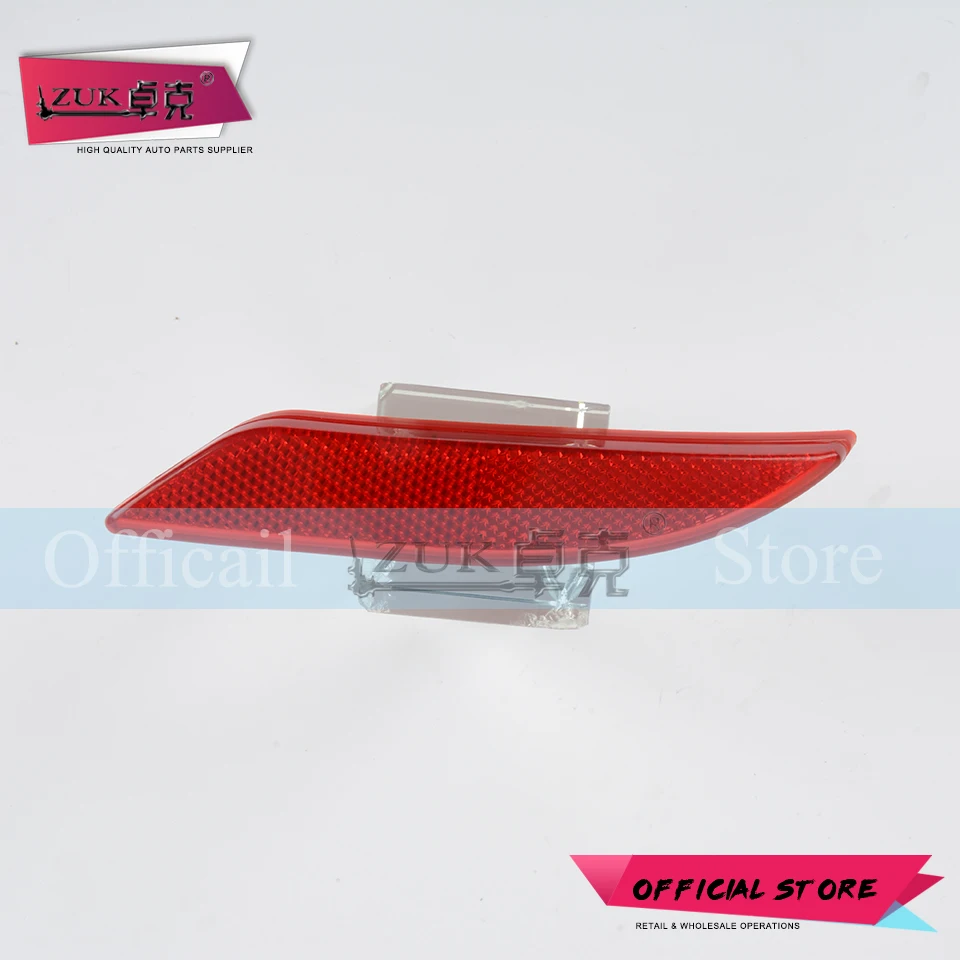 ZUK For Ford Fiesta Sedan Saloon MK6 6TH 2009 2010 2011 2012 Rear Bumper Reflector Fog Lightfog Lamplight Car Styling Light | Автомобили и