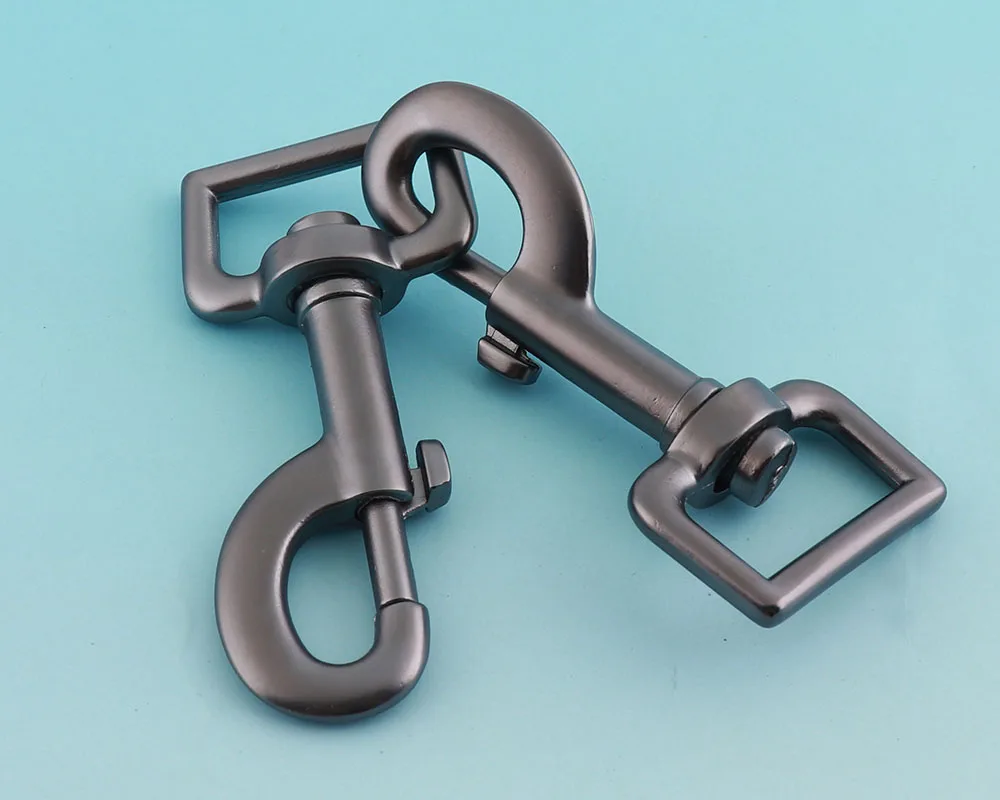 2 шт. 80*25 мм металлическая черная застежка на ремешке большая поворотная