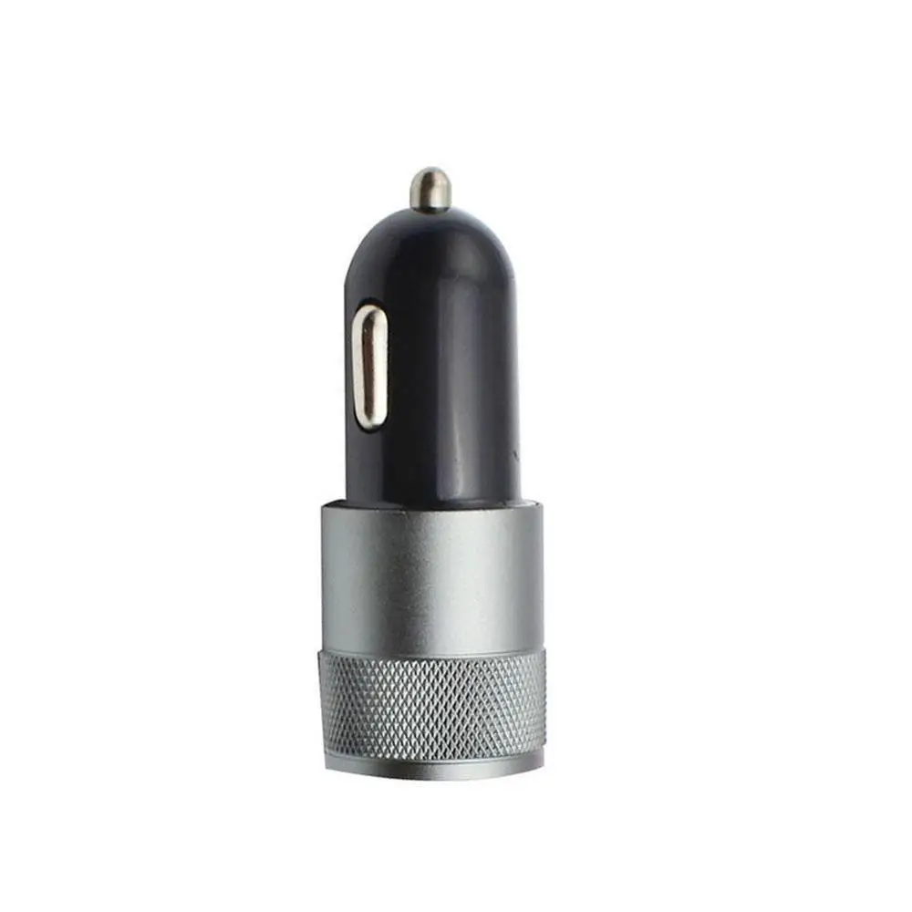 Автомобильное мини зарядное устройство с двумя usb-портами, мини-прикуриватель, usb-разъем, универсальный адаптер для автомобильного прикуривателя