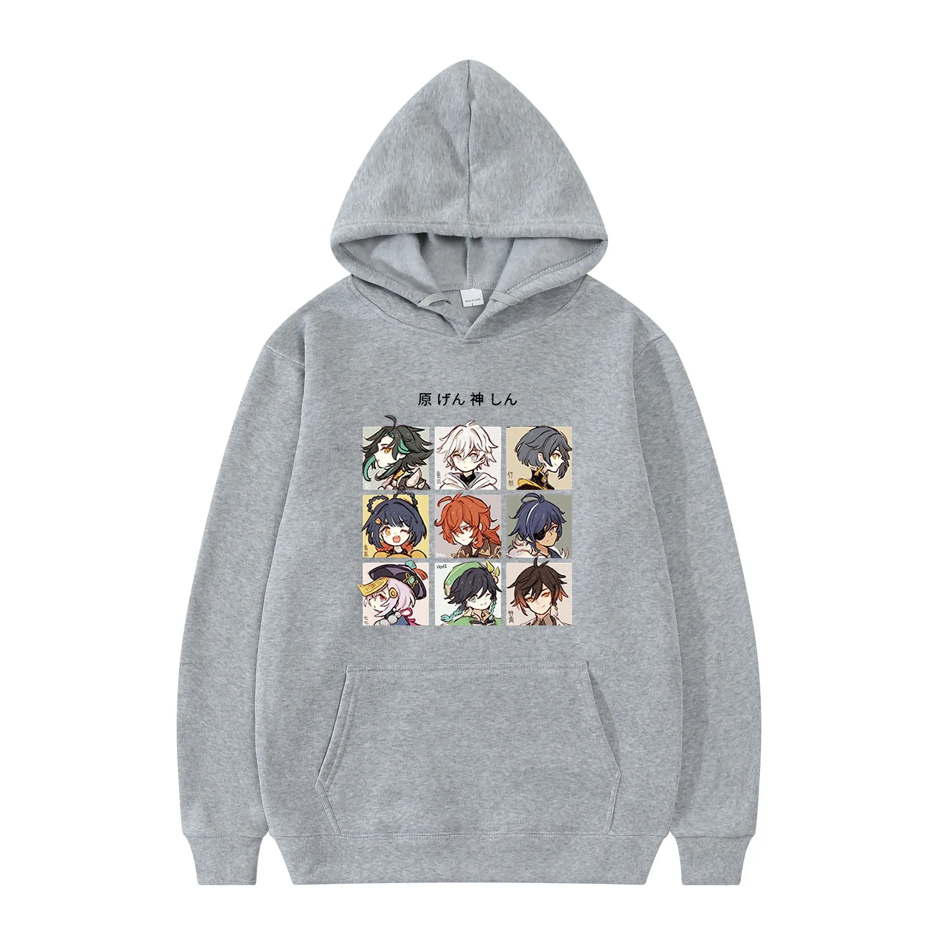 

2021 Hot Sale Casual Genshin Impact Hoodies Fashion Style Cotton Retro Oversize Clothes New Wear Long Sleeves Unisex Streetwears