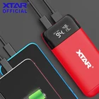 XTAR PB2S быстро Зарядное устройство Мощность банк Функция Тип с портом типа C Зарядное устройство для 3,7 V литий-ионный аккумулятор Батарея 18650 18700 20700 21700 Зарядное устройство Батарея