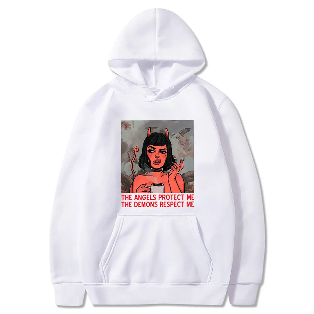 Толстовка мужская с надписью сатана винтажная смешная толстовка рисунком