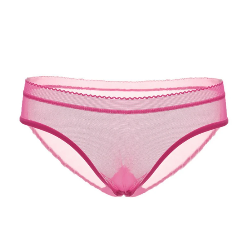 

3pcs Full Mesh Panties Women Sexy Lingerie Ultra-Thin Underwear Transparent Lace briefs Female Plus Size Bragas