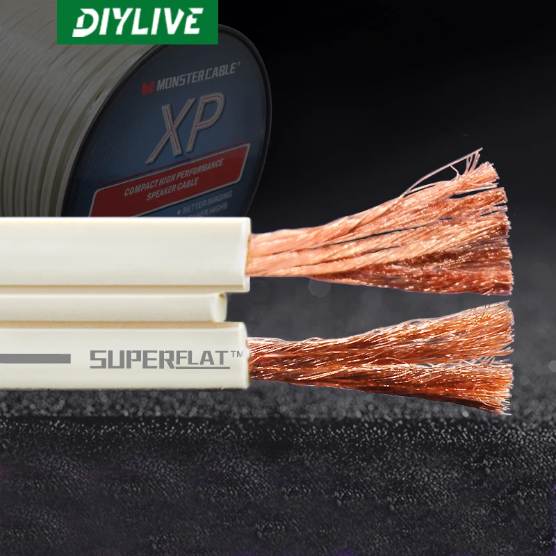 Настенная проводка DIYLIVE 5 метров Hi-Fi США монстр 240 ядер 840 провод для динамика