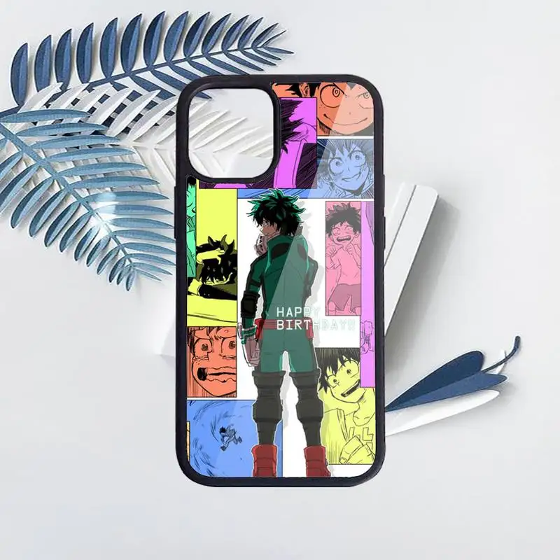 

My Hero Academia Phone Case for iPhone 11 12 pro XS MAX 8 7 6 6S Plus X 5S SE 2020 XR Hard PC