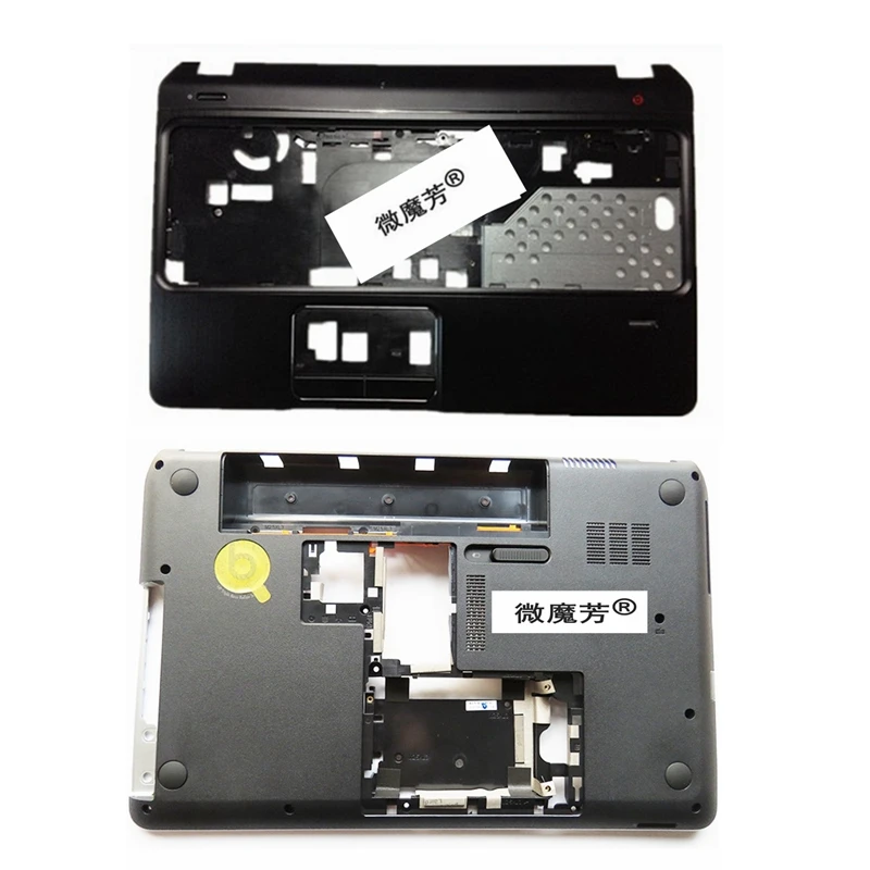 C AND D shell Ноутбук в виде ракушки для hp Envy DV6 DV6-7000 DV6-7100 DV6-7200 DV6-7300 и Упор для рук верхняя крышка/нижний чехол Крышка 682101-001 аккумулятор большой емкости 60.4ST48.002 - Цвет: C AND D shell