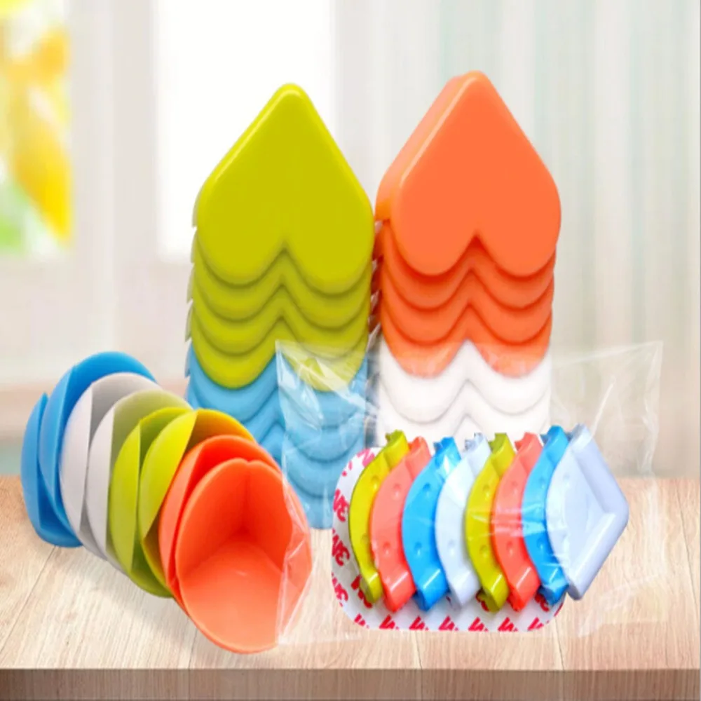 Protectores de esquina transparentes para mesa, Protector de esquina de muebles de seguridad para beb&eacute;, cubierta de &aacute;ngulo anticolisi&oacute;n, en forma de bola, nuevo-0