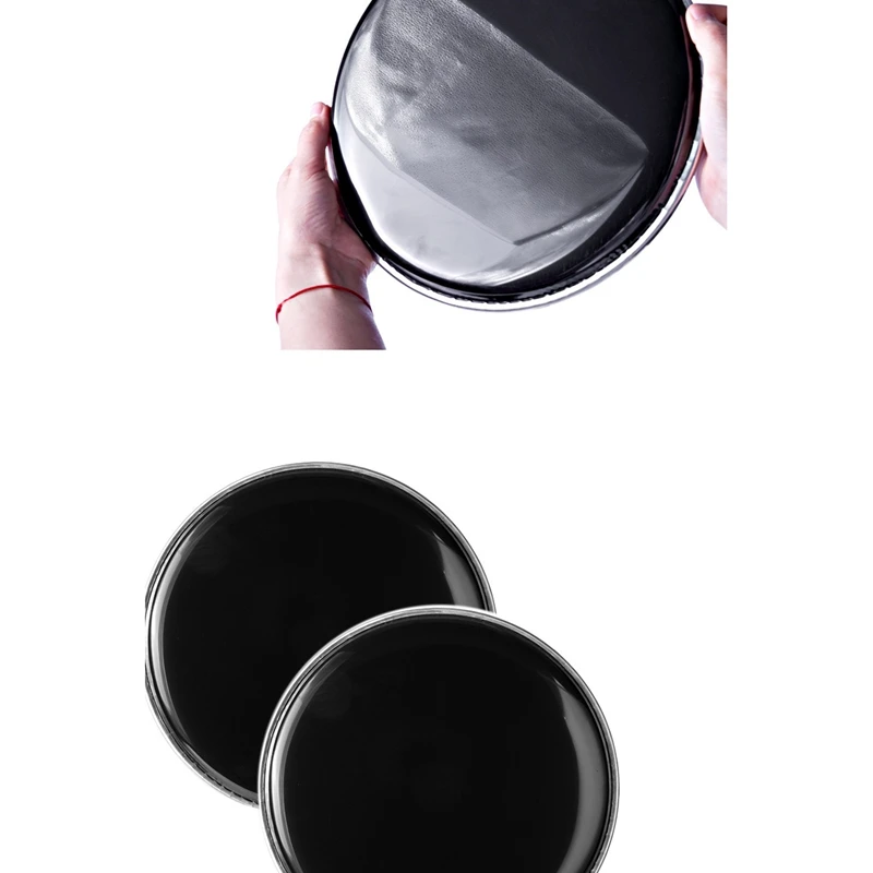

10 Inch Black Drum Head Skin Drum Skin for Drum Kit DIY Replacement Accessory