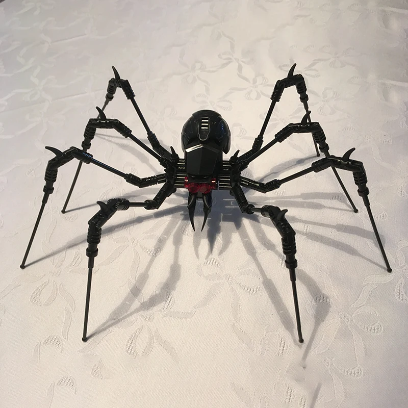 Новый волшебный страшный паук, аранред, MOC, строительные блоки, модель креактеров, «сделай сам», развивающая игрушка, игрушки для детей, рождественские подарки