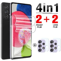 4in1 Hydrogel Film For Samsung Galaxy A52s Screen Protector films For A52 A53 A73 A23 A32 A33 Protective film not glass