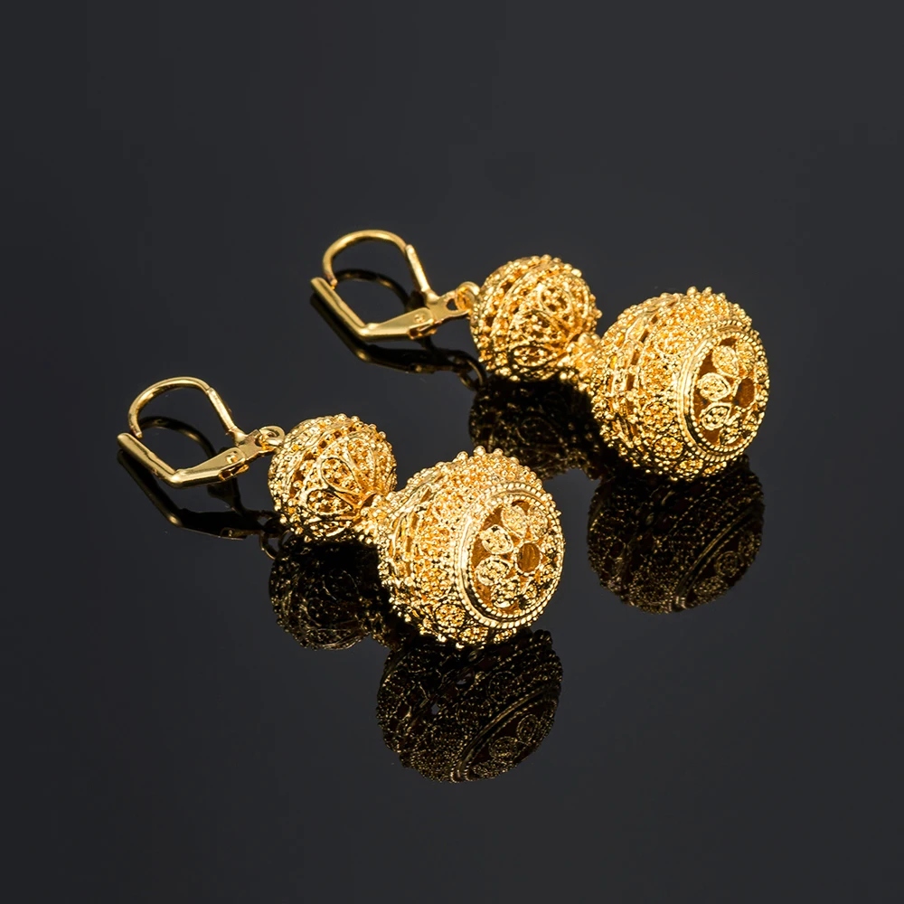 Ювелирный Комплект из колье серёг браслета и кольца | Украшения аксессуары